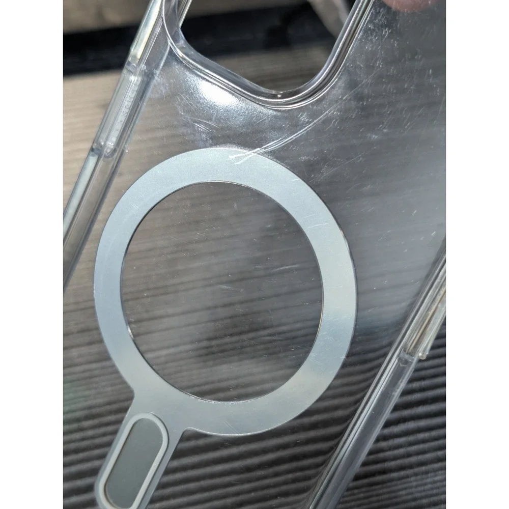 Qq7U Speck Presidio Perfect-Clear MagSafe w/ClickLock iPhone 17e / 16e /15/14/13